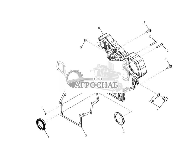 7701 Крышка распределительной шестерни - ST130103 181.jpg
